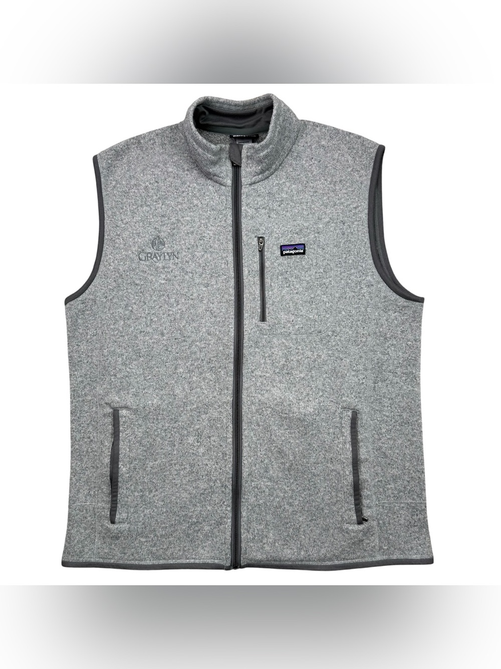 Patagonia The Graylyn Estate Winston-Salem NC Wake Forest Men’s Full Zip Vest XL